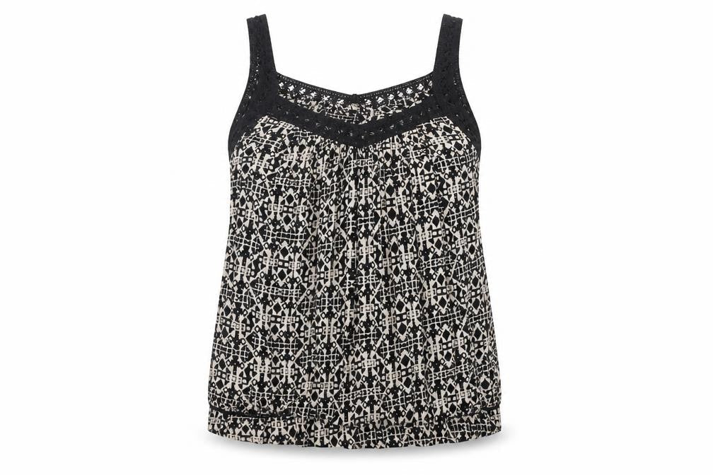 Womens UK Size 8 New Look Beige Basic Tank