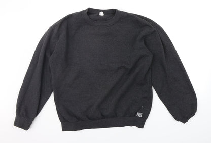 Additional front view of body athletic free men’s grey jumper, size M