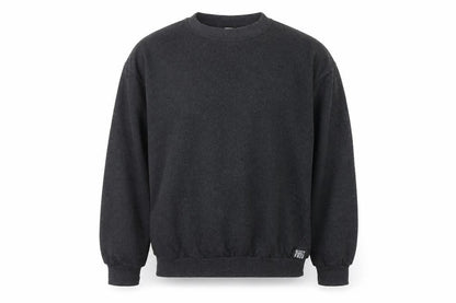 Front view of body athletic free men’s grey jumper, size M