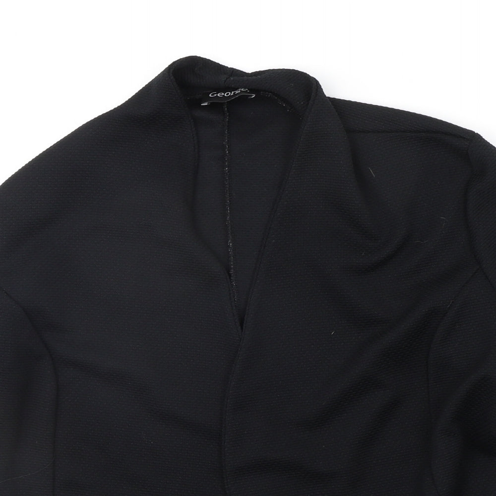 George Womens Black   Cardigan Jumper Size 12