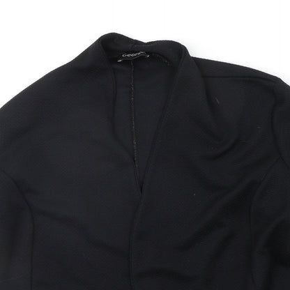 George Womens Black   Cardigan Jumper Size 12