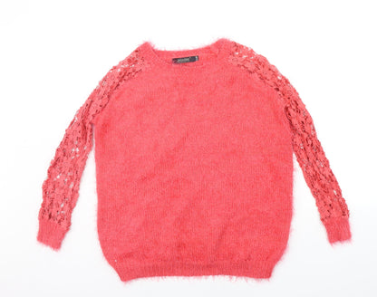 Additional front view of Jasmine women’s pink jumper, size M