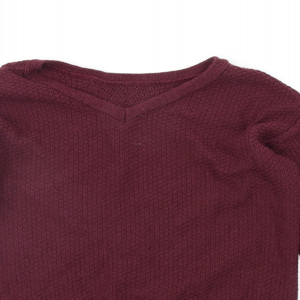 Womens UK Size 8 Dorothy Perkins Purple Pullover Jumper