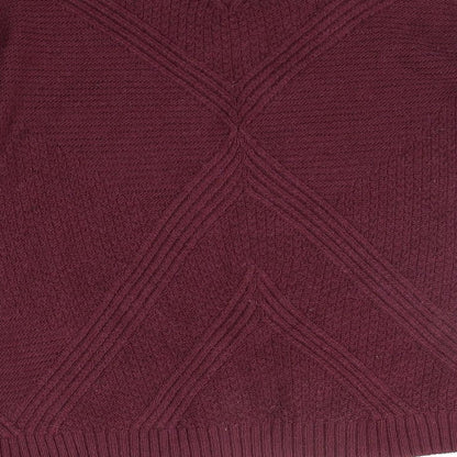 Womens UK Size 8 Dorothy Perkins Purple Pullover Jumper