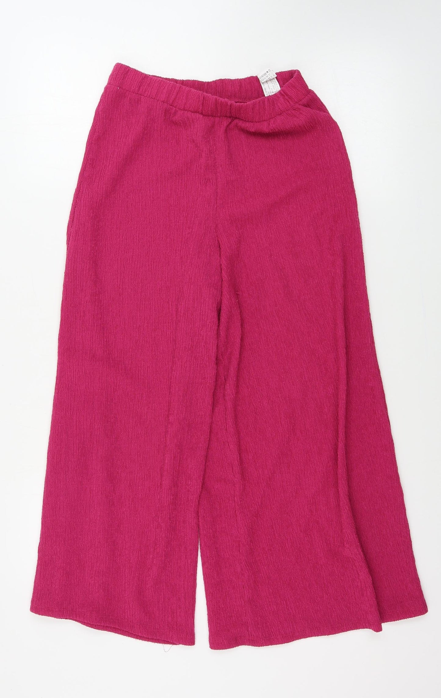 Bershka Womens Pink   Trousers  Size S L21 in