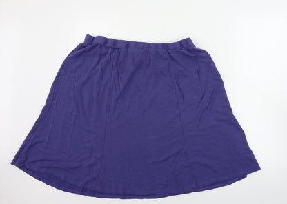 Bonmarché  Womens Blue   A-Line Skirt Size 24