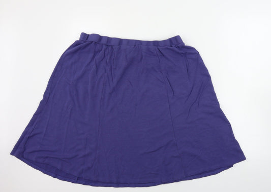 Bonmarché  Womens Blue   A-Line Skirt Size 24