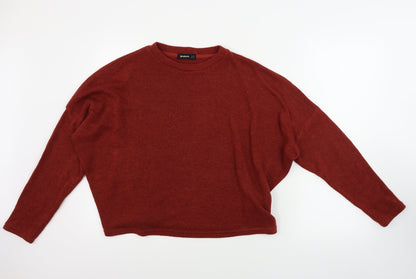 Additional front view of Stradavarius women’s orange jumper, size S