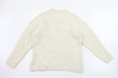 Falmer  Womens Beige   Pullover Jumper Size M