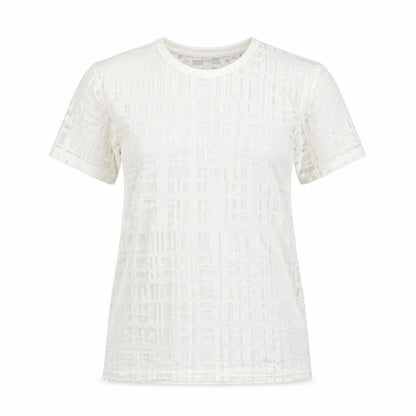 Womens UK Size 12 Atmosphere Beige Basic T-Shirt