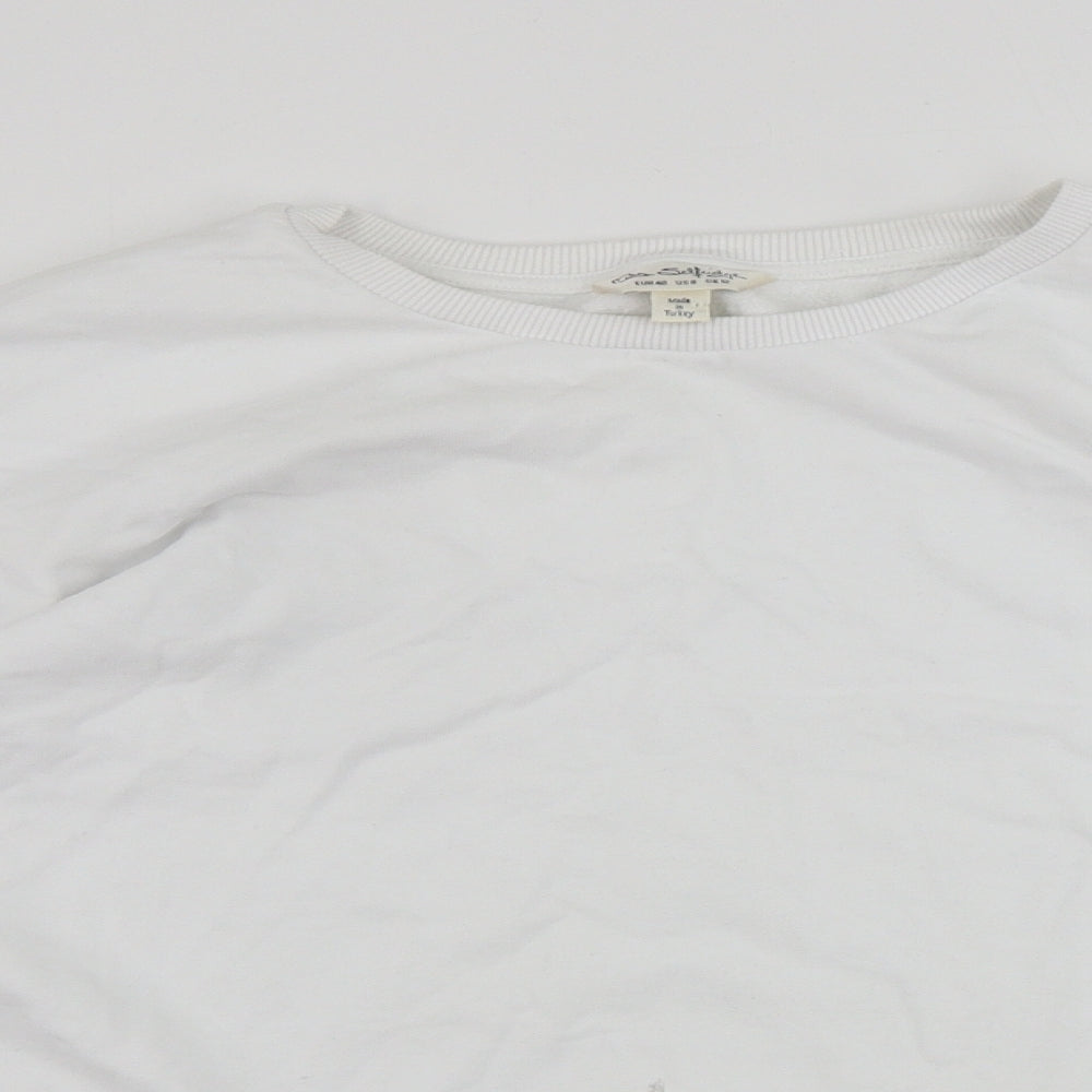 Womens UK Size 12 Miss Selfridge White Pullover Jumper