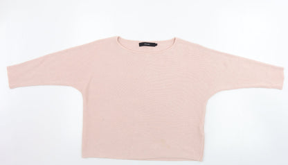 Womens UK Size M VERO MODA Pink Pullover Jumper