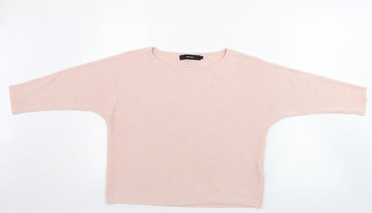 Womens UK Size M VERO MODA Pink Pullover Jumper