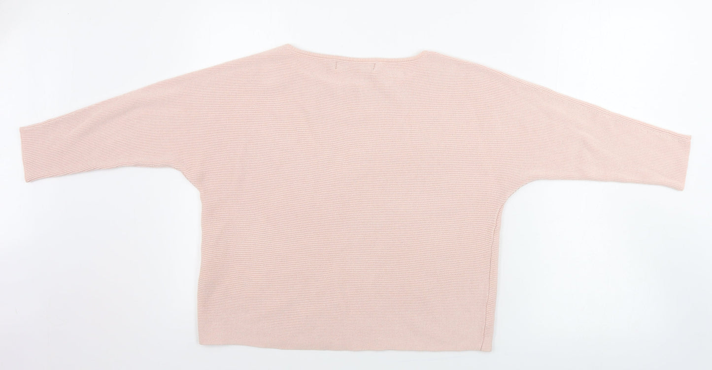 Womens UK Size M VERO MODA Pink Pullover Jumper
