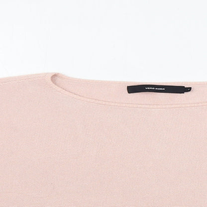 Womens UK Size M VERO MODA Pink Pullover Jumper