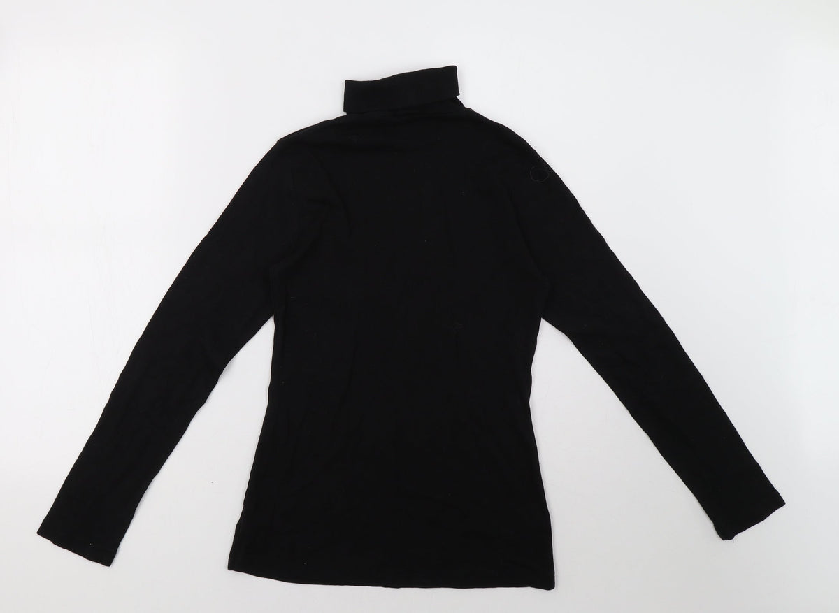 Peacocks Womens Black   Pullover Sweatshirt Size 14