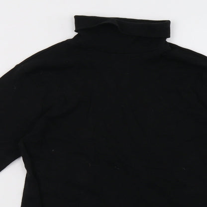 Peacocks Womens Black   Pullover Sweatshirt Size 14