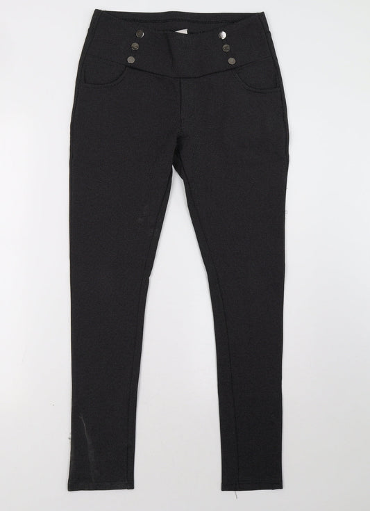 Womens UK Size 30 Preworn Regular Fit Jegging Grey Trousers