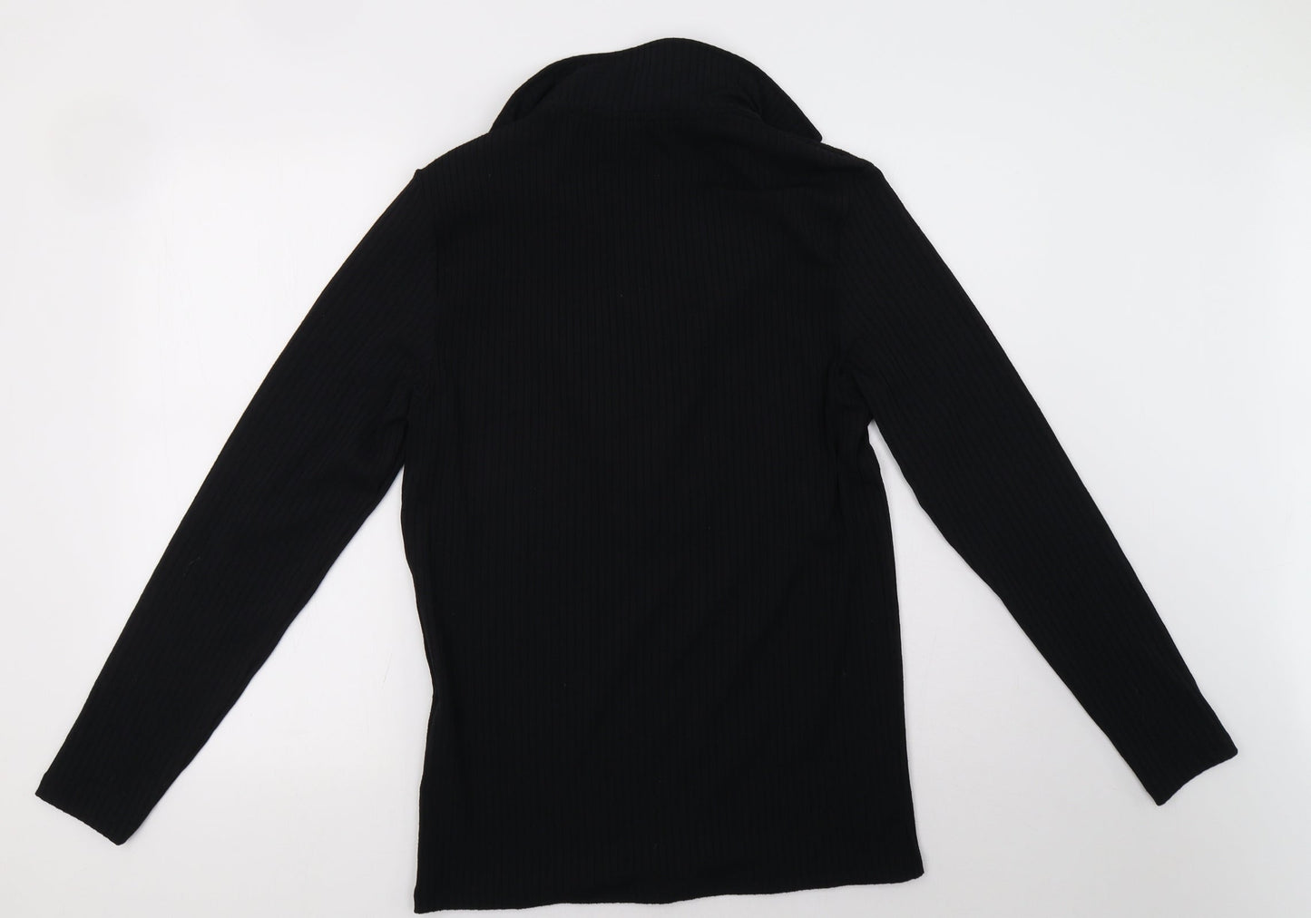 Womens UK Size M ASOS Black Pullover Sweatshirt