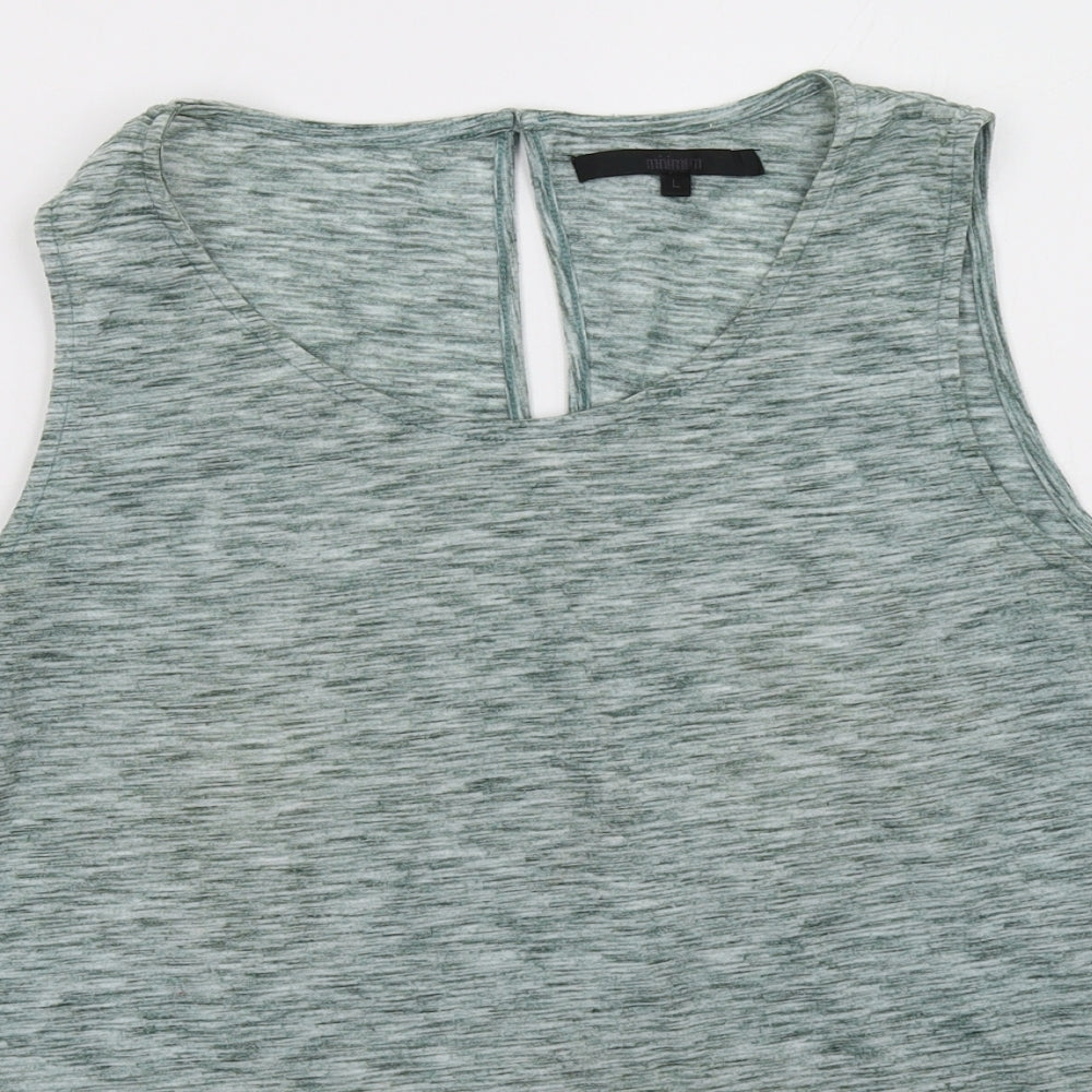Minimum Womens Green   Basic Tank Size L