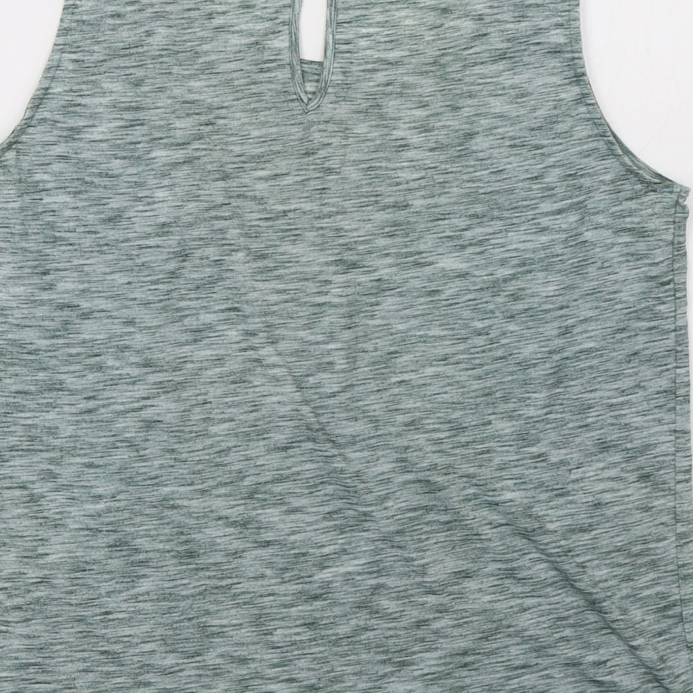 Minimum Womens Green   Basic Tank Size L