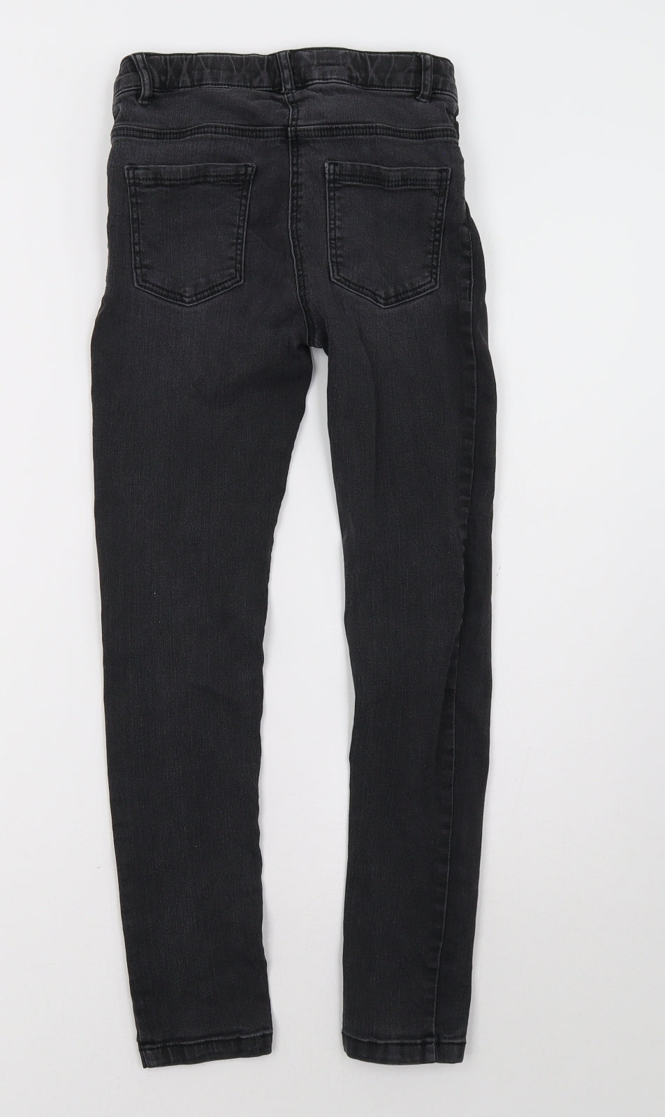 Sainsburys Girls Black  Denim Skinny Jeans Size 10 Years