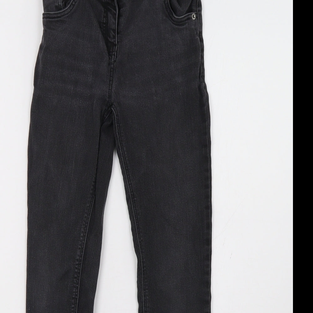 Sainsburys Girls Black  Denim Skinny Jeans Size 10 Years