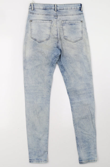 Bershka Womens Blue   Skinny Jeans Size 8 L31 in