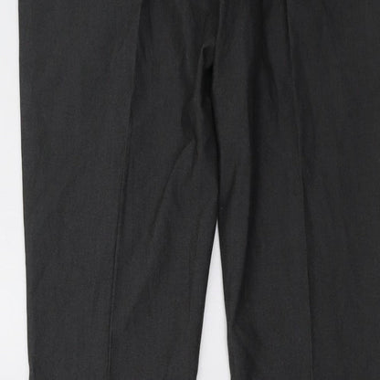 Mens UK Size 32 Butler And webb Regular Fit  Grey Trousers