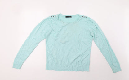 Primark Womens Blue   Pullover Sweatshirt Size 12