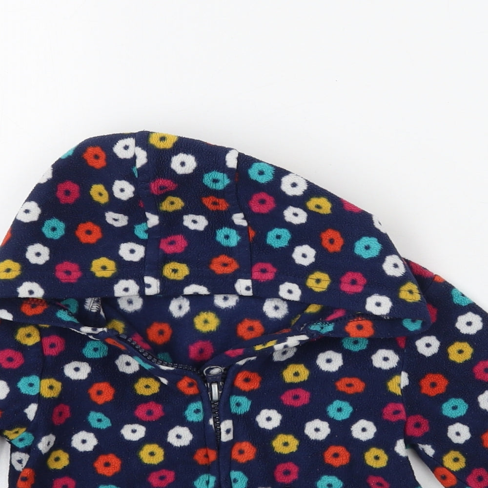 George Girls Blue Floral  Jacket  Size 2 Years