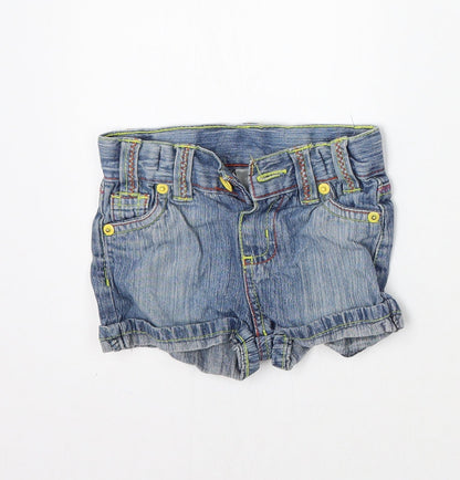 Preworn Baby Blue   Cropped Trousers Size 9-12 Months