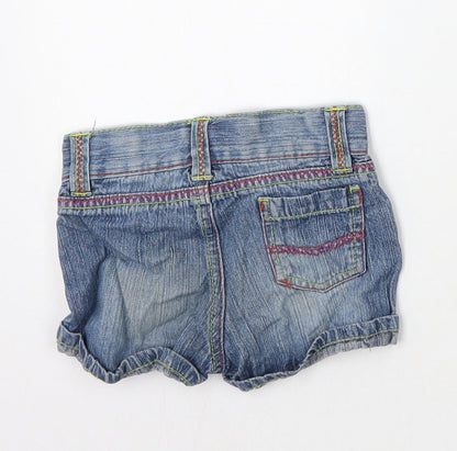 Preworn Baby Blue   Cropped Trousers Size 9-12 Months