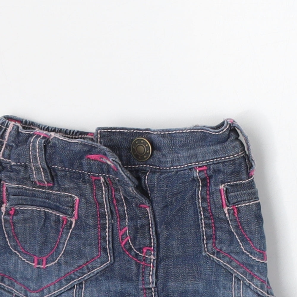 NEXT Girls Blue   A-Line Skirt Size 6-9 Months