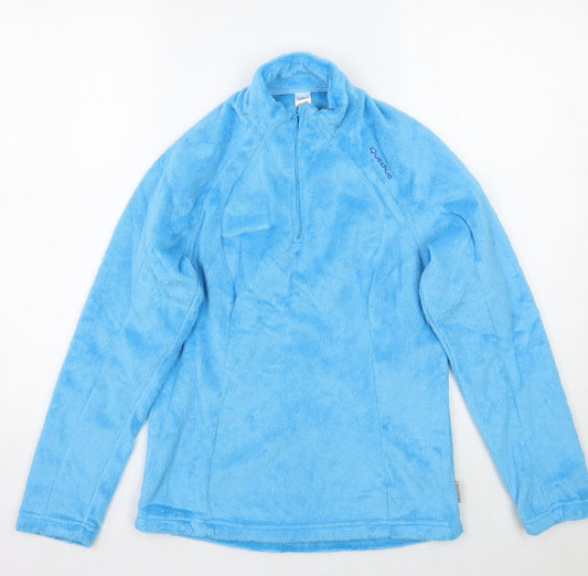 Womens UK Size XS Quechua Blue Pullover Jumper