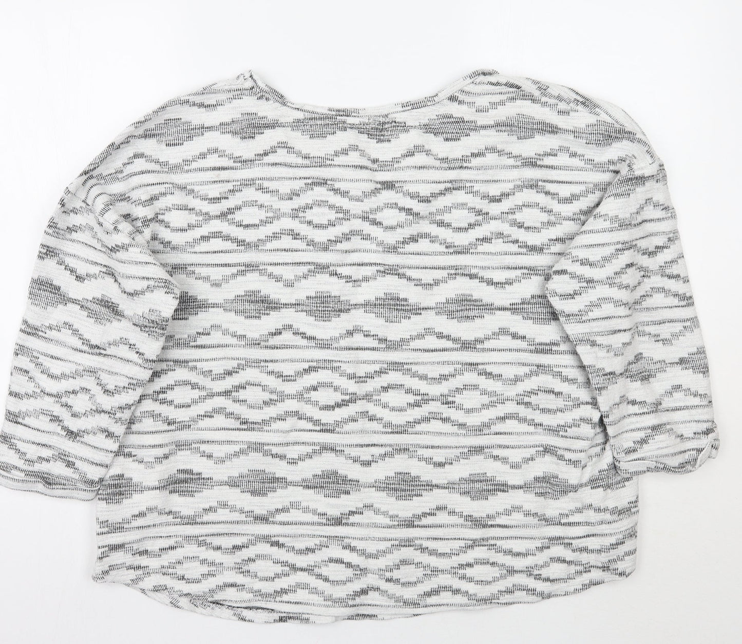 Womens UK Size 20 Debenhams White Pullover Jumper