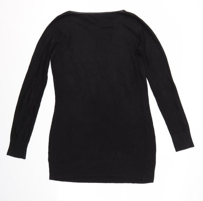 Dorothy Perkins Womens Black   Jumper Dress  Size 10