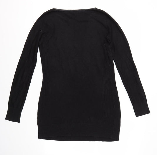 Dorothy Perkins Womens Black   Jumper Dress  Size 10