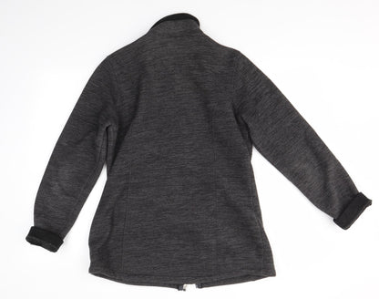 Back view of 32 Degrees women’s grey full zip jumper, size S