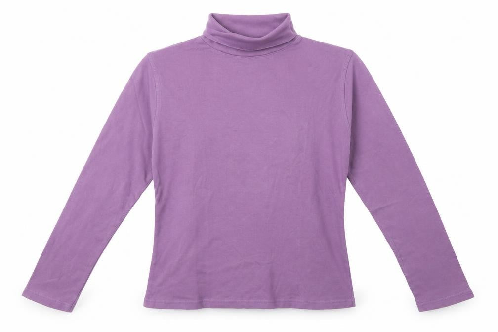 Womens UK Size S EWM Purple Basic Blouse
