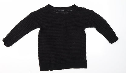 Primark Womens Black   Pullover Jumper Size 12