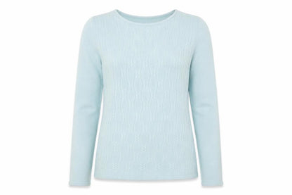 Womens UK Size L Anna Rose Blue Pullover Jumper