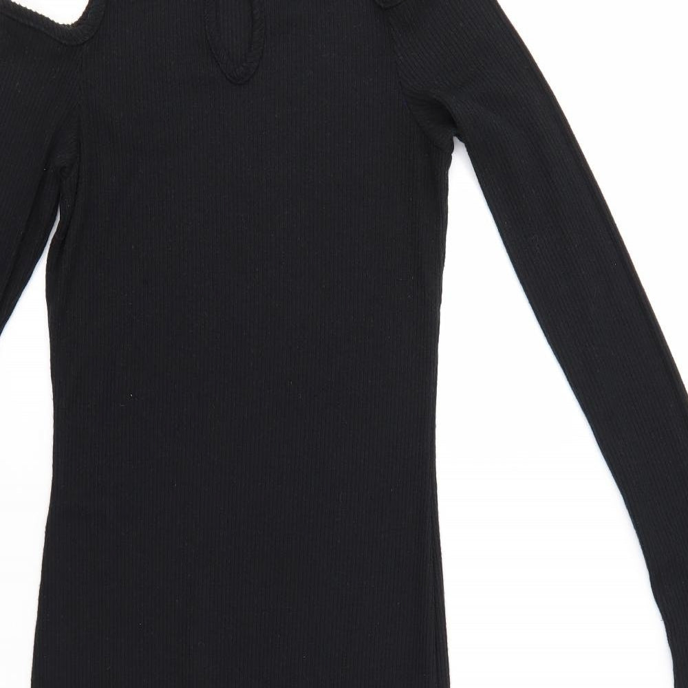Very Womens Black   Bodycon  Size 10