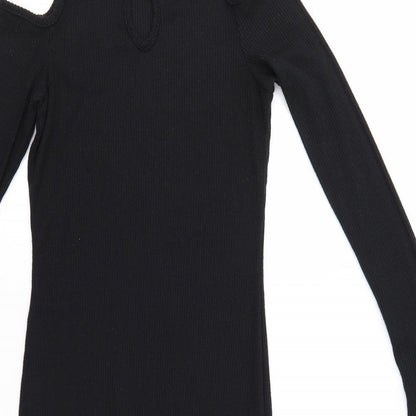 Very Womens Black   Bodycon  Size 10