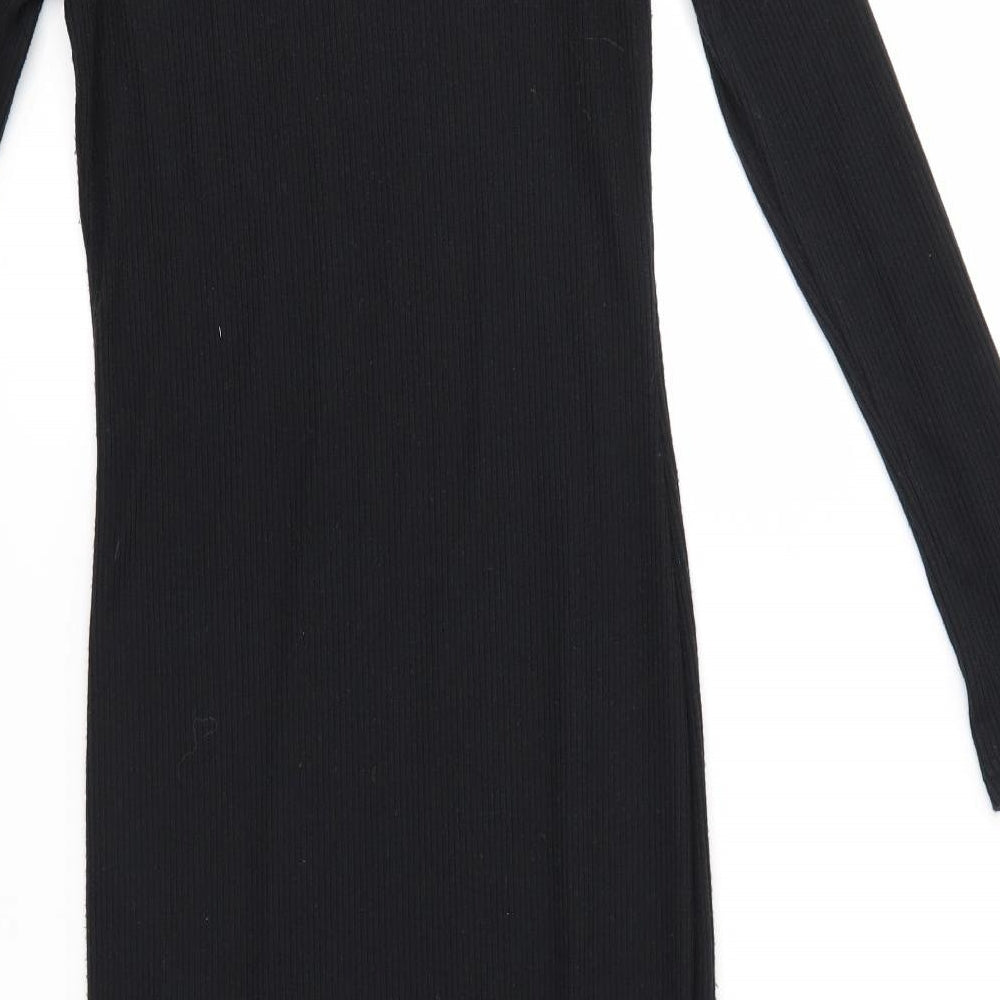 Very Womens Black   Bodycon  Size 10