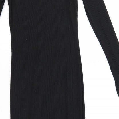 Very Womens Black   Bodycon  Size 10