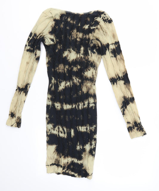 PRETTYLITTLETHING Womens Multicoloured   Bodycon  Size 6