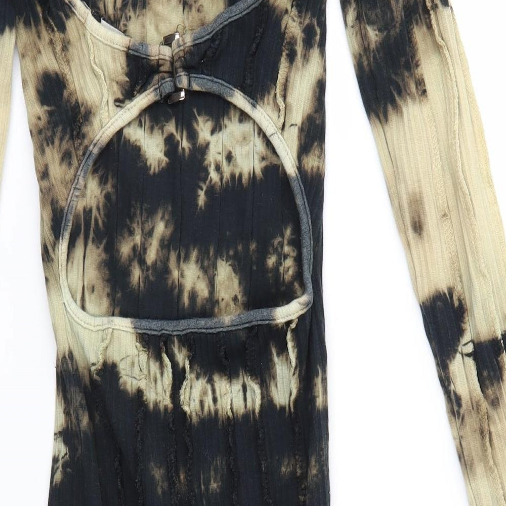 PRETTYLITTLETHING Womens Multicoloured   Bodycon  Size 6