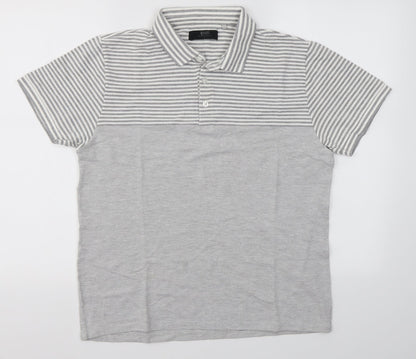ACW 58 Mens Grey    Polo Size L