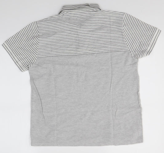 ACW 58 Mens Grey    Polo Size L